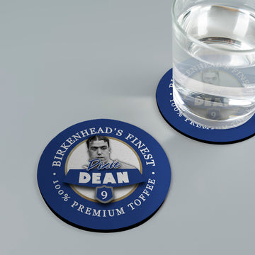 Merseyside BluesDixie Dean - Football Coaster - Square Or Circle