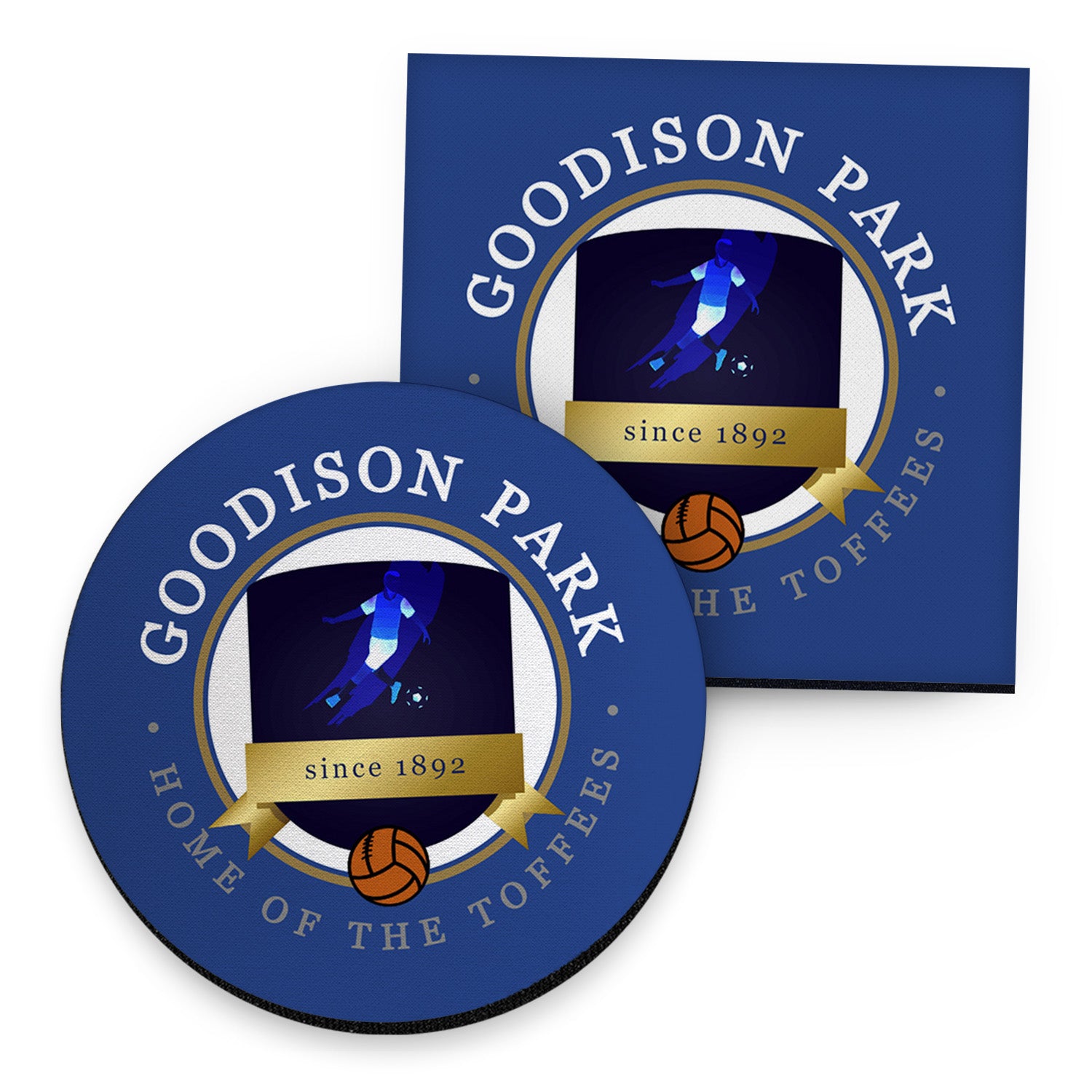 Merseyside BluesGoodison - Football Coaster - Square Or Circle