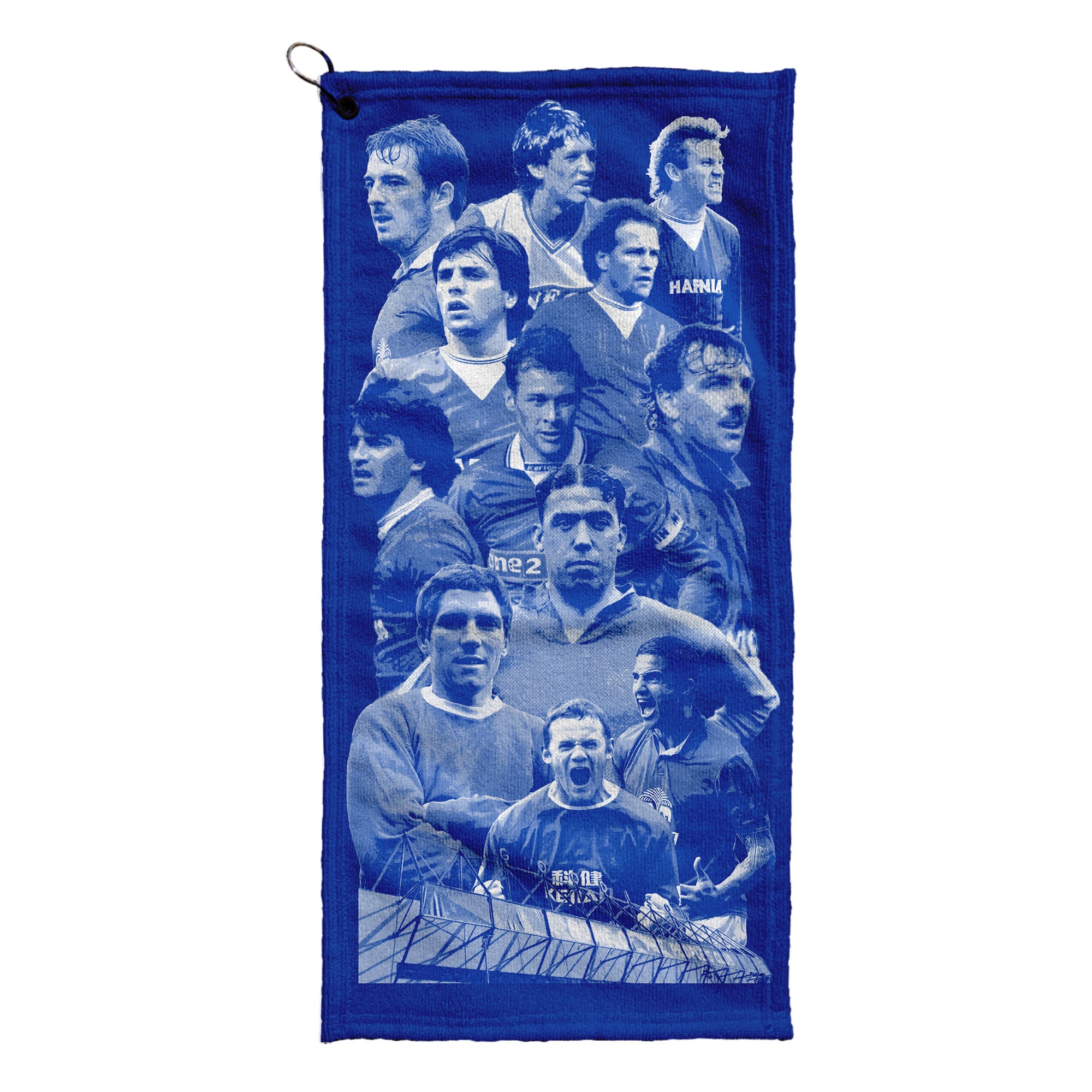 Merseyside Blues Montage - Golf Towel