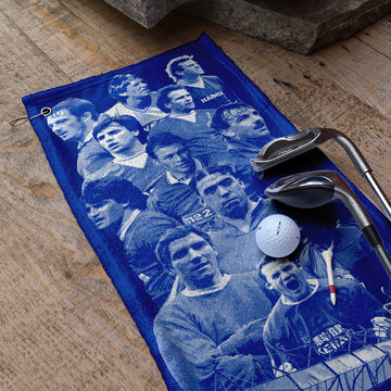 Merseyside Blues Montage - Golf Towel