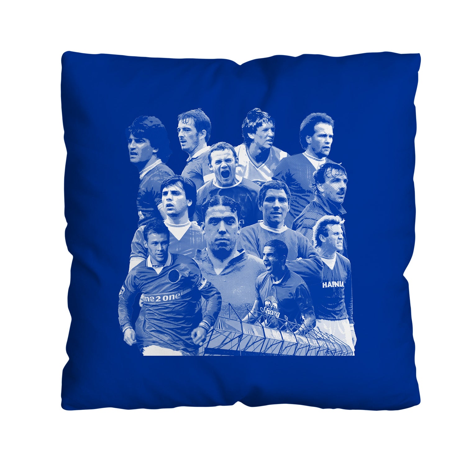 Merseyside Blues Montage - Cushion - Two Sizes