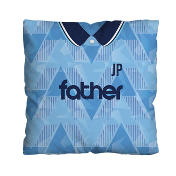 FATHER - Manchester Blue - 1989 Home - 45cm Cushion