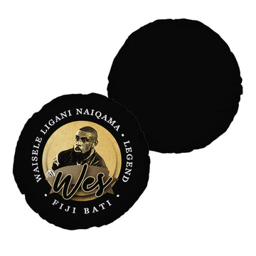 Fiji Rugby League NAIQAMA   - Legend Collection - Circle Cushion 14