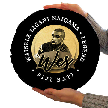 Fiji Rugby League NAIQAMA   - Legend Collection - Circle Cushion 14