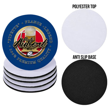 France Rugby League Aubert - Coaster - Circle or Square