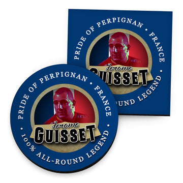 France Rugby League Guisset - Coaster - Circle or Square