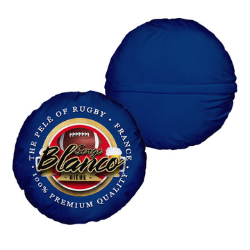 France Rugby Union Blanco  - Legend Collection - Circle Cushion 14