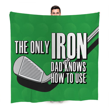 Father's Day Golf Iron - Fleece