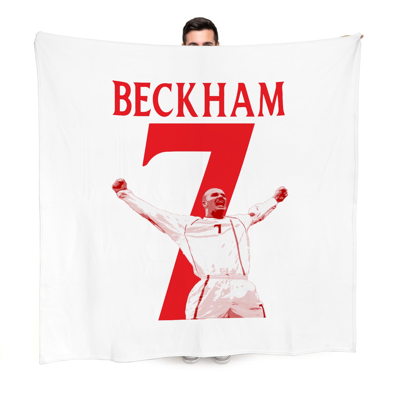 England Beckham 7  - Fleece 150cm X 150cm