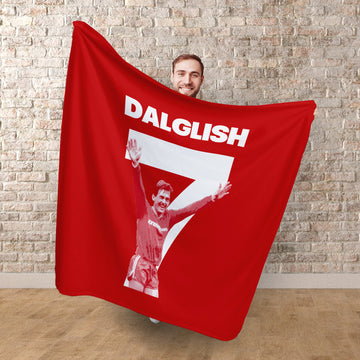 Liverpool Dalglish 7 - Fleece 150cm X 150cm