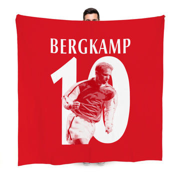 The Gooners Bergkamp 10 - Fleece 150cm X 150cm