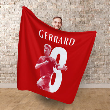 Liverpool Gerrard 8 - Fleece 150cm X 150cm