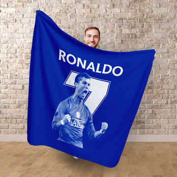 Manchester Red Ronaldo 7 - Fleece 150cm X 150cm