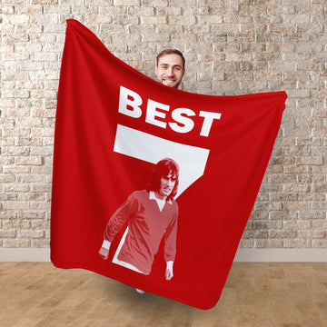 Manchester Red Best 7 - Fleece 150cm X 150cm