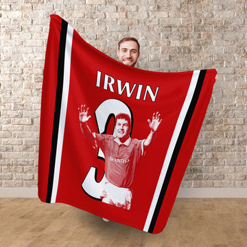 Manchester Red Irwin 3 - Fleece 150cm X 150cm