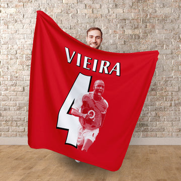 The Gooners Vieira 4 - Fleece 150cm X 150cm