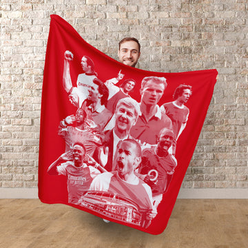 The Gooners Montage - Fleece 150cm X 150cm