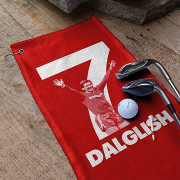 Liverpool Dalglish 7 - Football Legends - Golf Towel