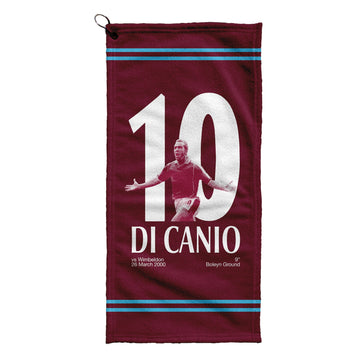 Bubbles United Di Canio 10 - Football Legends - Golf Towel