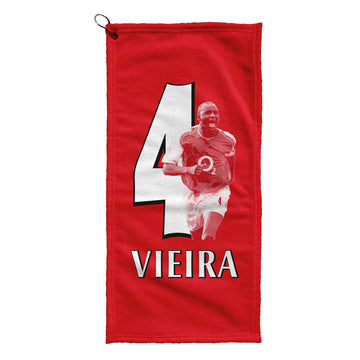 The Gooners Vieria 4 - Football Legends - Golf Towel