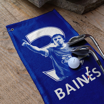 Merseyside Blues Baines 3 - Football Legends - Golf Towel