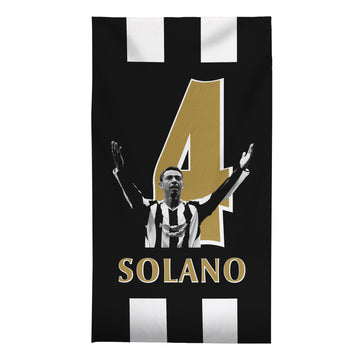Newcastle Solano 4 - Football Legends - Beach Towel - 150cm x 75cm