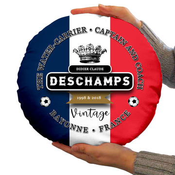 France Deschamps  - Legend Collection - Circle Cushion 14