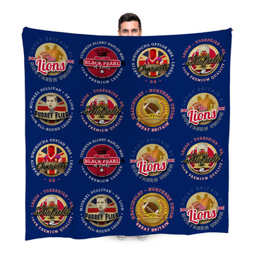 Great Britain Rugby League - Legend Collection - Fleece Blanket 150cm X 150cm