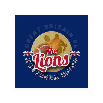 Great Britain Rugby League Lions - Coaster - Circle or Square