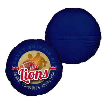 Great Britain Rugby League Lions  - Legend Collection - Circle Cushion 14