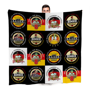 Germany - Legend Collection - Fleece Blanket 150cm X 150cm