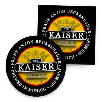 Germany Beckenbauer - Coaster - Circle or Square