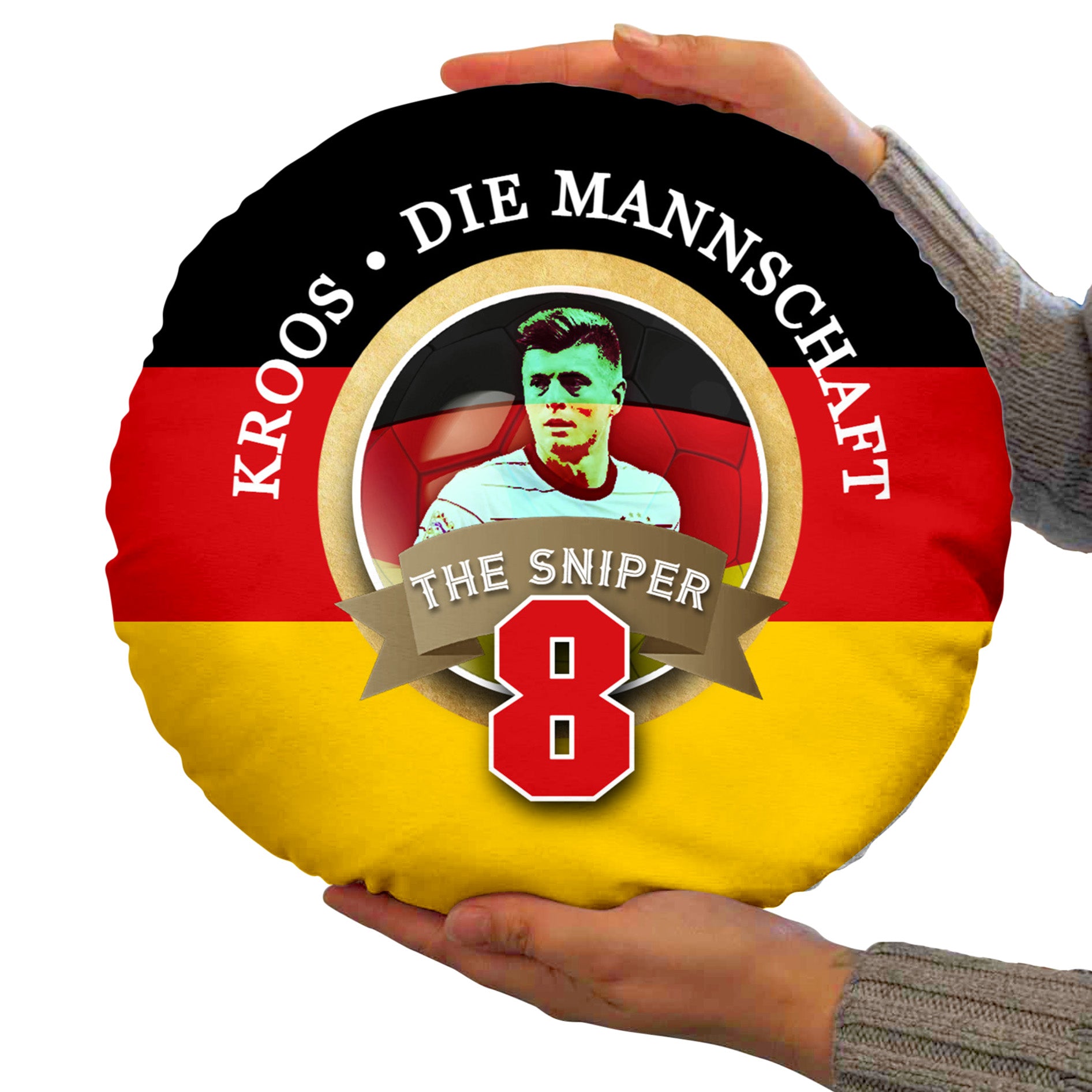 Germany Kroos - Legend Collection - Circle Cushion 14"