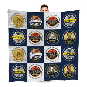 Glamorgan - Legend Collection - Fleece Blanket 150cm X 150cm