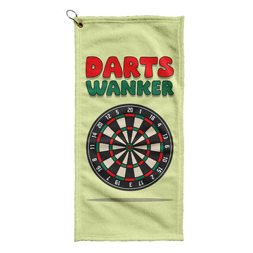 Darts W*nker - Funny Darts Golf Towel