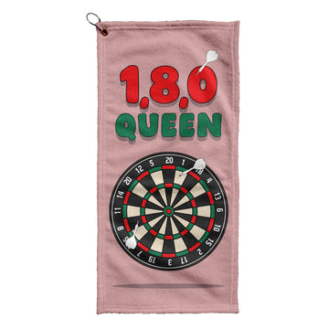 180 Queen - Funny Darts Golf Towel