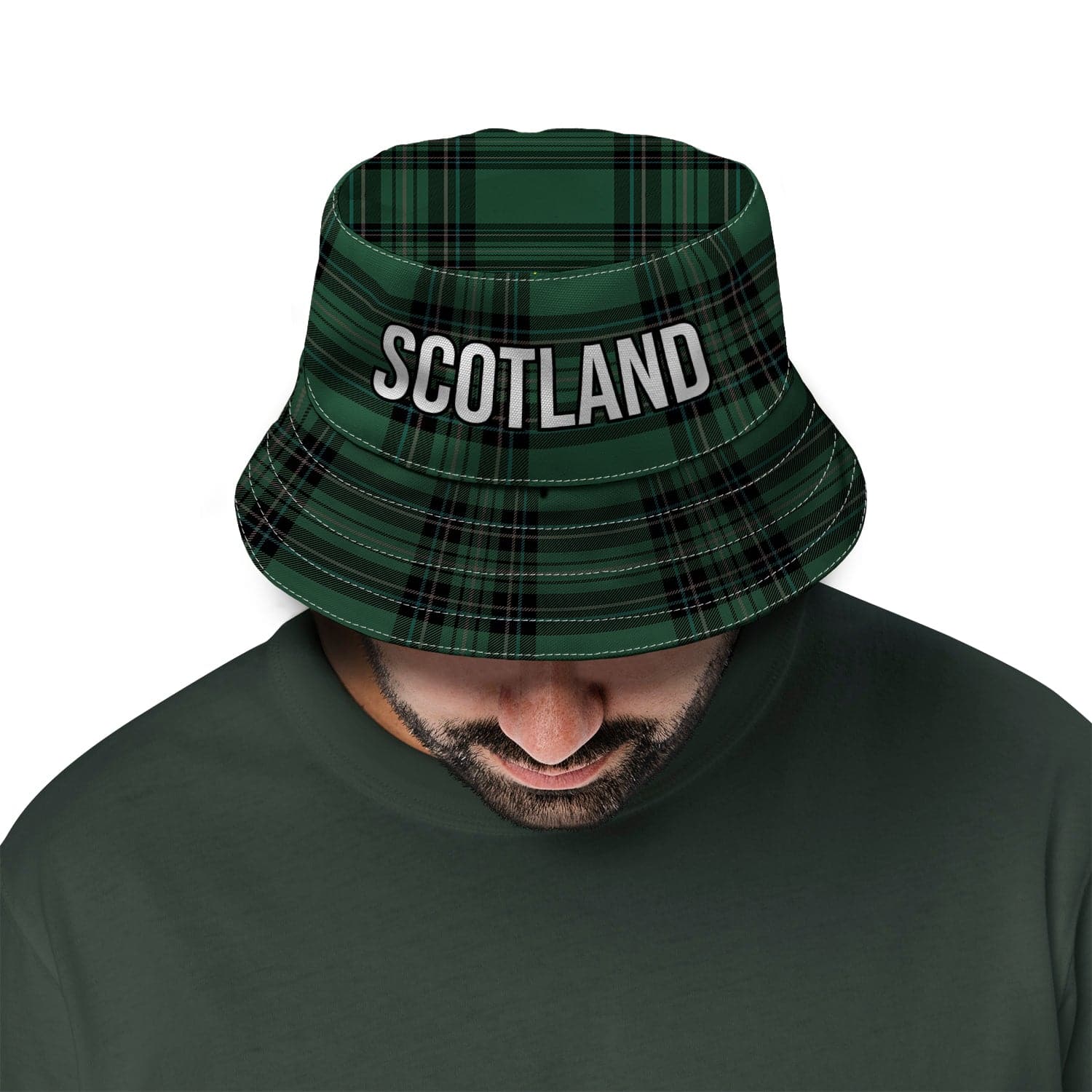 Green Tartan Bucket Hat