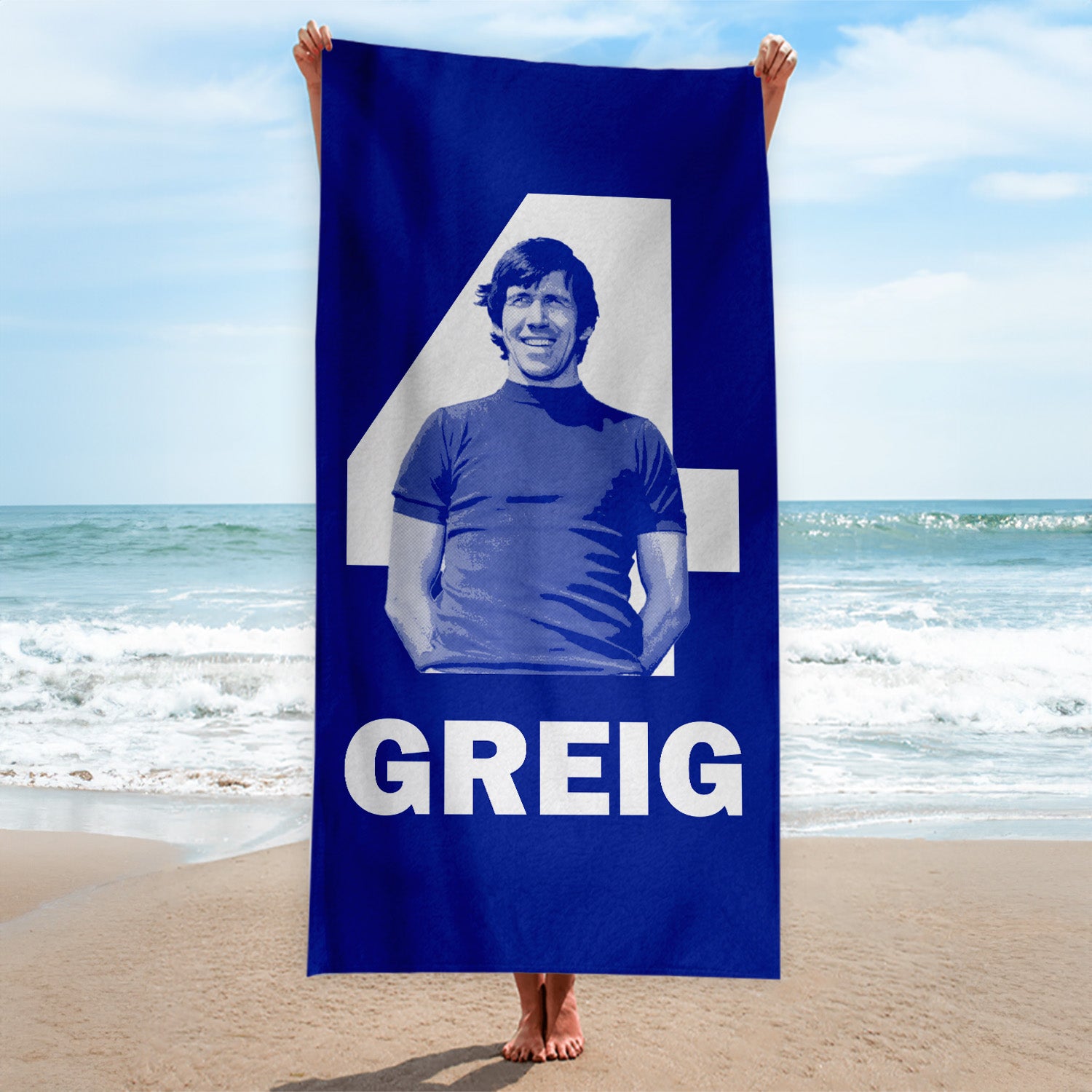 Rangers - Grieg 4 - Beach Towel - 150cm x 75cm