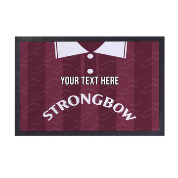 Heart of Midlothian 1997 Home Shirt - Personalised Retro Door Mat - 60cm x 40cm