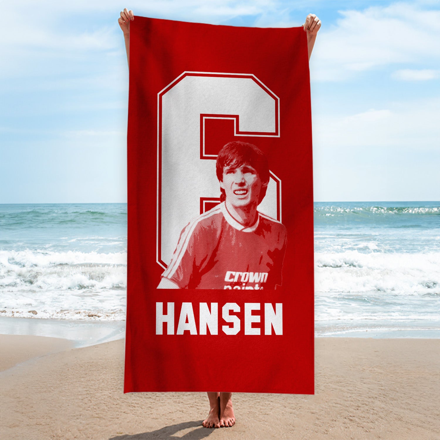 Liverpool - Hansen 6 - Beach Towel - 150cm x 75cm