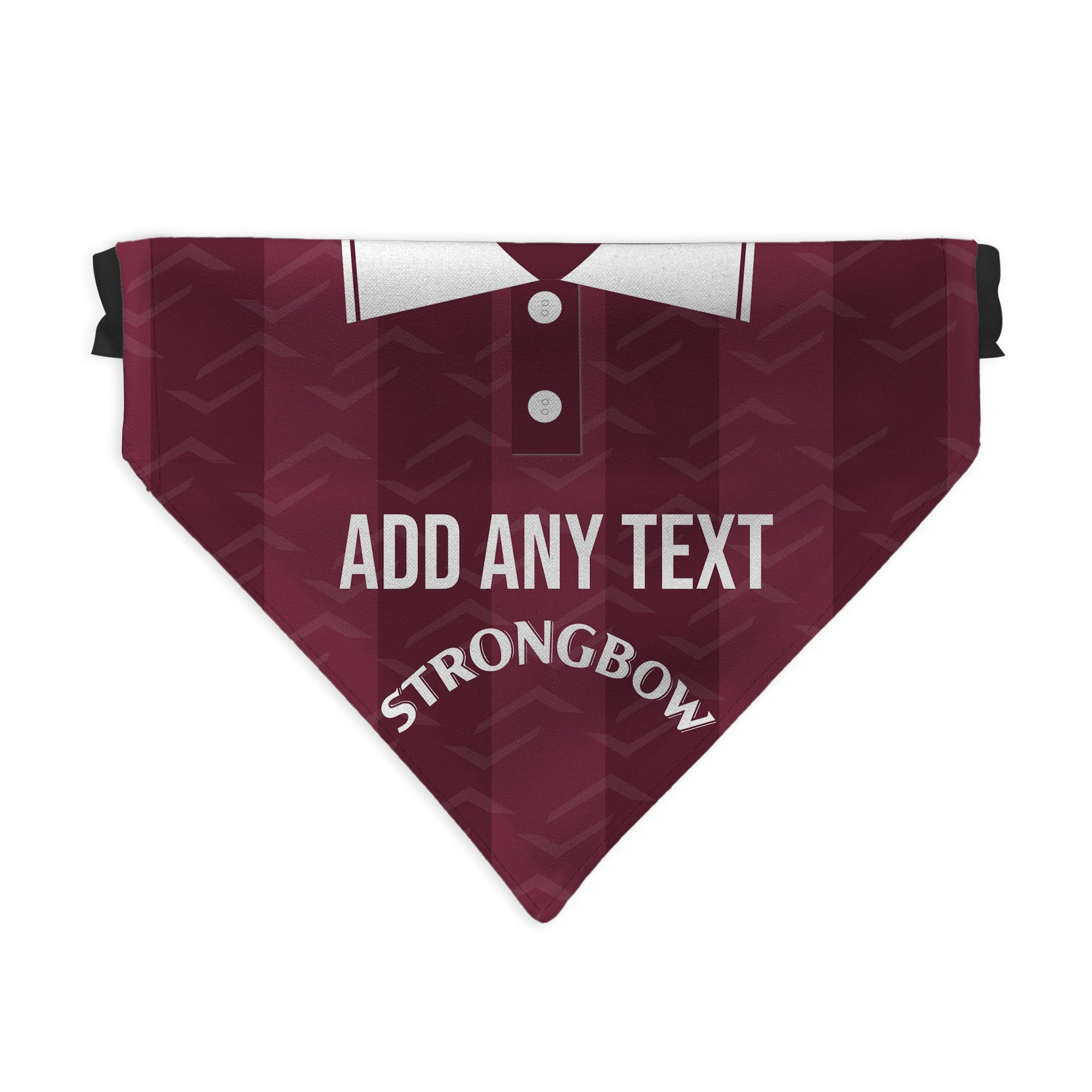 The Jam Tarts 1997 Home Shirt - Personalised Pet Bandana - 4 Sizes