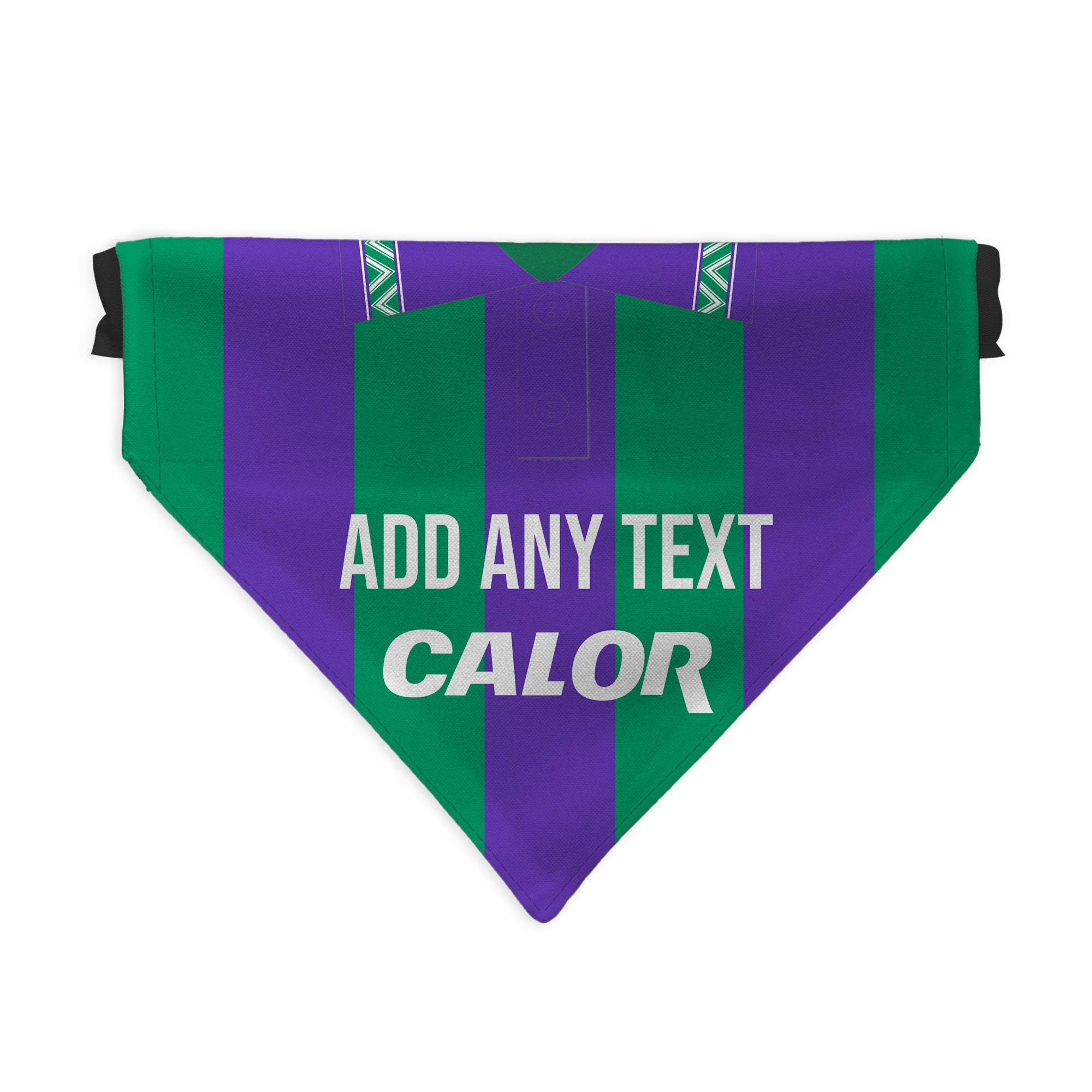 Hibernian 1994 Away Shirt - Personalised Pet Bandana - 4 Sizes