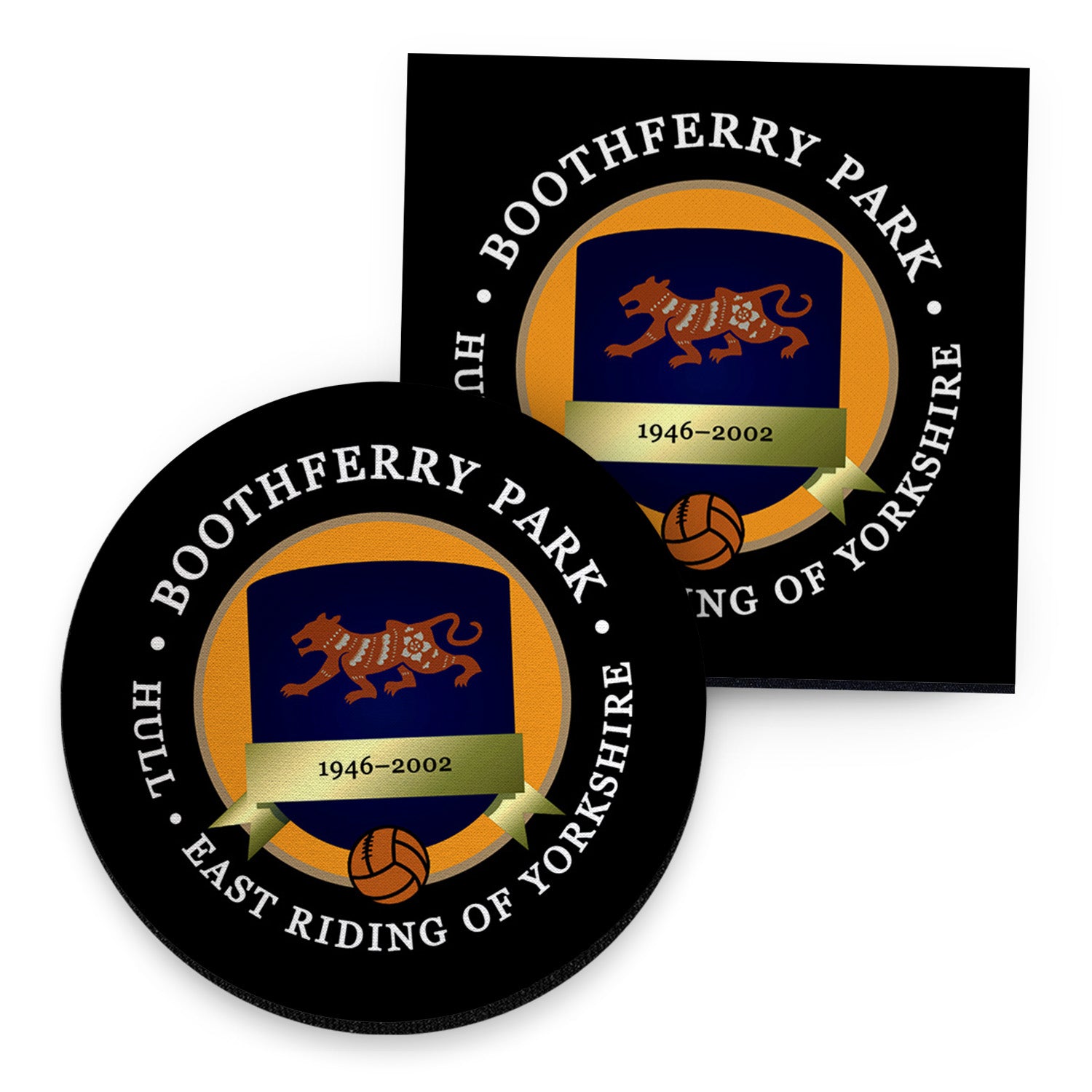 Hull Boothferry - Football Coaster - Square Or Circle