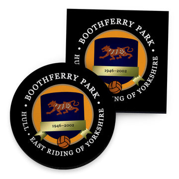 Hull Boothferry - Football Coaster - Square Or Circle