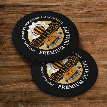 Hull Playoff - Football Coaster - Square Or Circle