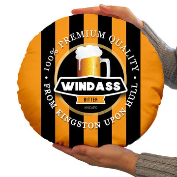 Hull Windass - Football Legends - Circle Cushion 14