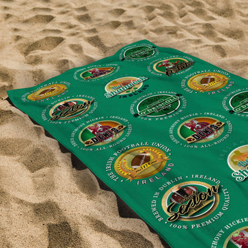 Ireland Rugby Union - Legend Collection - Beach Towel