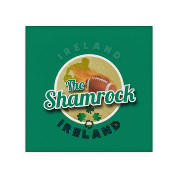 Ireland Rugby Union Shamrock - Coaster - Circle or Square