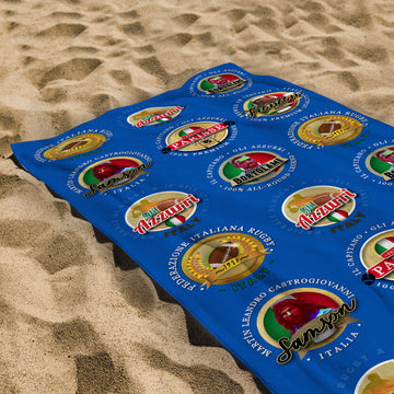 Italy Rugby Union - Legend Collection - Beach Towel