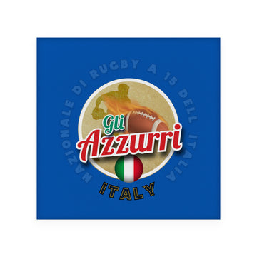 Italy Rugby Union Azzurri - Coaster - Circle or Square